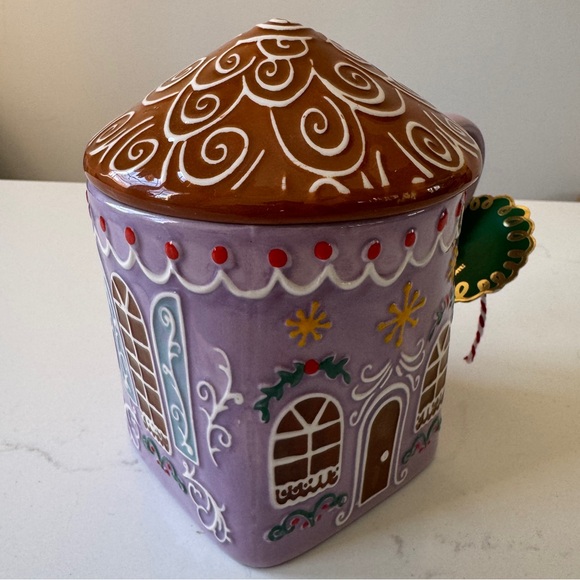 Anthropologie Lavender Ginger Stoneware Mug Mint NWT - Picture 12 of 12